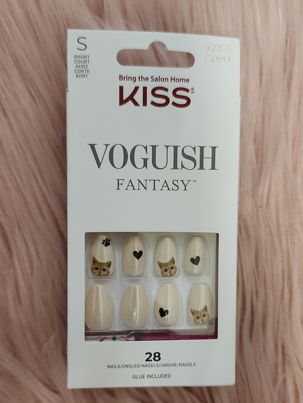 Brand New KISS VOGUISH FANTASY False Nails-S